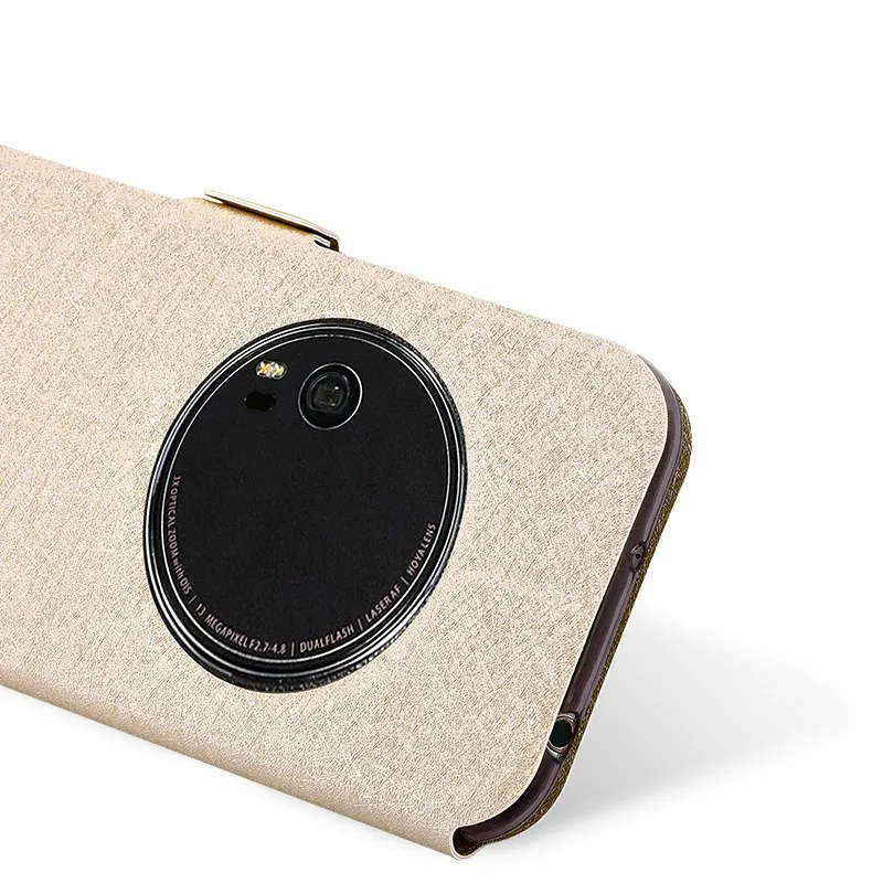 Откидной Чехол для Asus Zenfone Zoom, чехол с окошком обзора, кожаный чехол для ASUS ZenFone Zoom ZX551ML ZX550ML, чехол для телефона s& Bags Capa