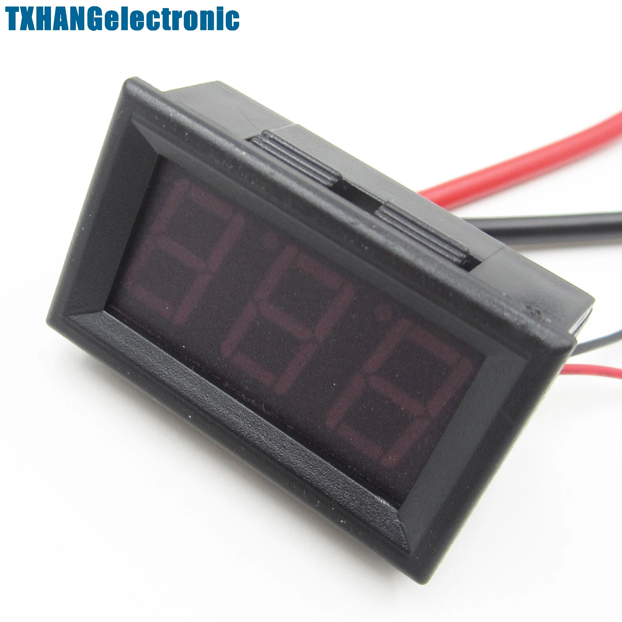 NEW DC 0 To 20A Mini Red LED Panel Meter Digital Ammeter NEW DC 0 To 20A Mini Red LED Panel Meter Digital Ammeter
