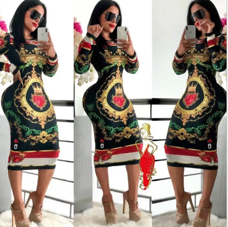 

African Women Clothing Dashiki Fashion Dress Succunct 2018 African Tranditional Print Dashiki Dress For Women Y133