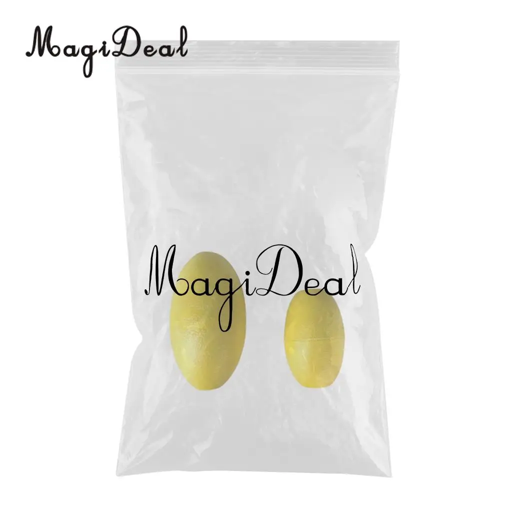 MagiDeal 2 Pieces Yellow EVA Kayak Drift Anchor Float Buoy for Tow Rope Throw Line
