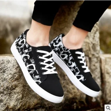 Cresfimix zapatos hombre, Мужская модная новинка, стильная высокая обувь черного цвета с узором, Мужская крутая весенне-осенняя удобная обувь на шнуровке, a2098 - Цвет: aaa