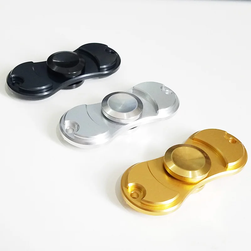 EDC HandSpinner пальчиковая игрушка треугольный металлический фиджет-Спиннер гироскоп снятие стресса спиннинг Топы игрушки для детей