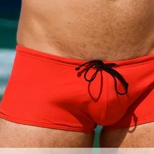 Индивидуально под заказ BOYTHOR бренд мужской костюм с низкой талией плавки сексуальные бикини чистый цвет плюс размер