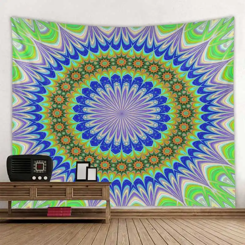 Tentures Murales Tapis Tenture Murale Tapisserie De Mandala