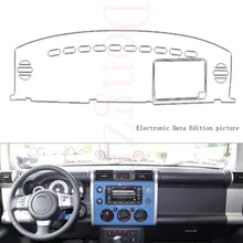 Dongzhen подходит для Toyota FJ Cruiser 2007-2013 крышка приборной панели автомобиля Избегайте Light Pad Инструмент платформа приборная панель покрытие Коврик