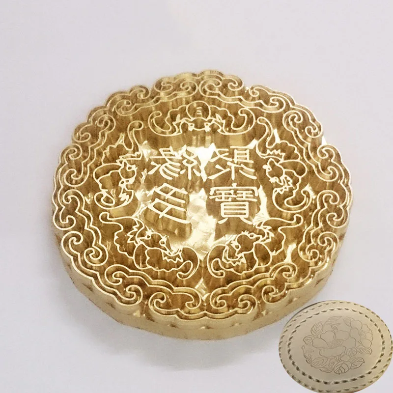 

8mm 10mm Metal Brass Mould Wood Leather Stamp Custom Logo Design Tool Branding Plastic Cake Bread Mold Heating Embossing
