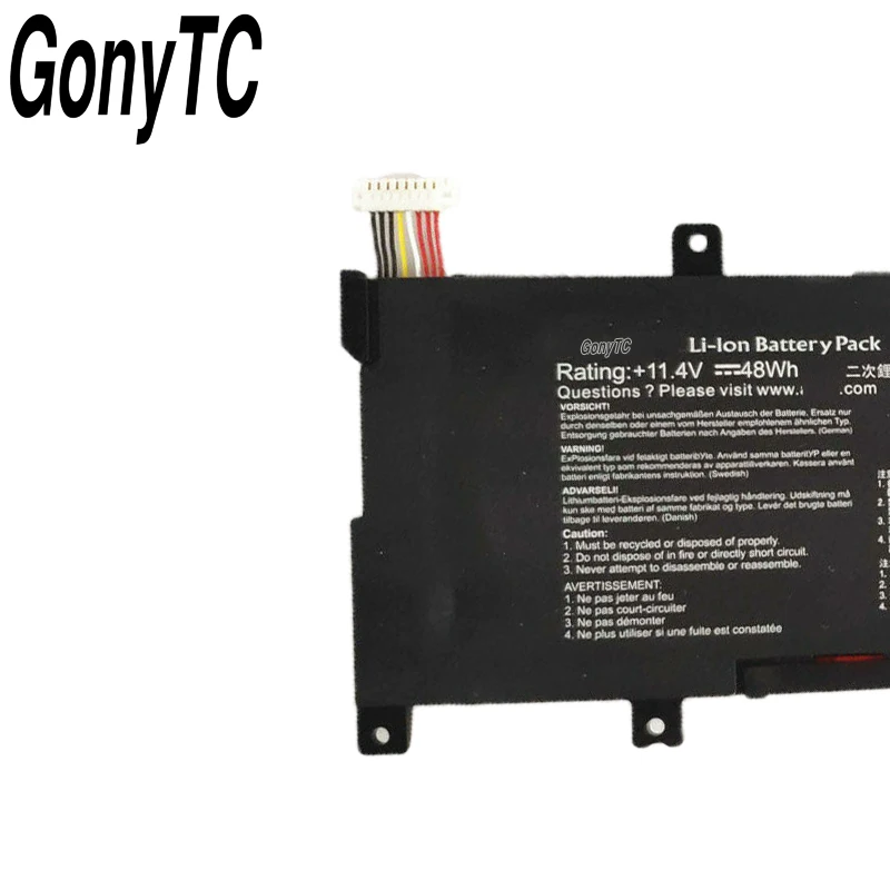 GONYTC оригинальный B31N1429 Аккумулятор для ноутбука ASUS A501L A501LX A501LB5200 K501U K501UX K501UB K501LB