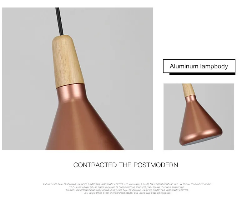 Современный подвесной светильник s скандинавский светодиодный Медный Подвесной светильник алюминиевый подвесной светильник для гостиной кухни винтажный светильник