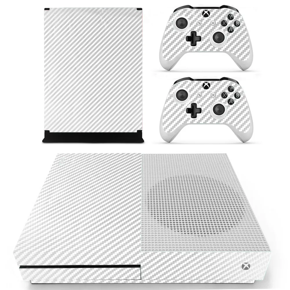 Silber Carbon Fiber Volle Haut Aufkleber Abdeckung Film Schutz Aufkleber Fur Xbox One Schlank One S 1 S Konsole Kinect Und 2 Controller Decals Xbox Decal Skin Stickerdecal Sticker Skins Aliexpress