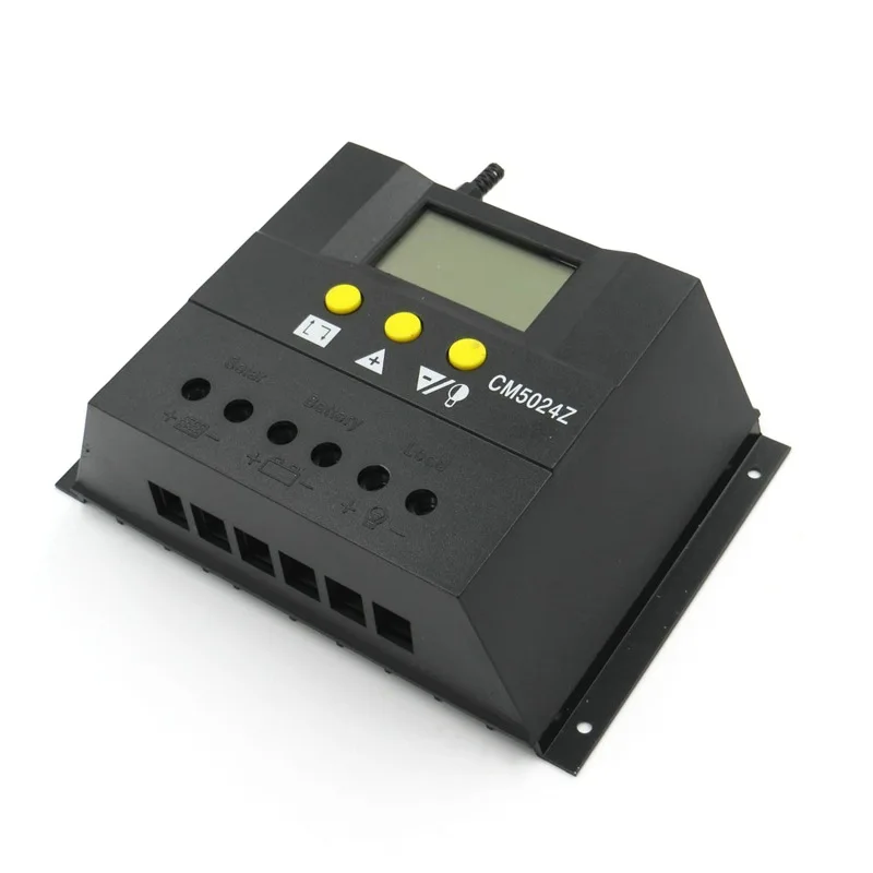 

Mayitr New 50A Solar Panel Charging Controller Battery Regulator 12-24V LCD Display Solar Charge Controlle