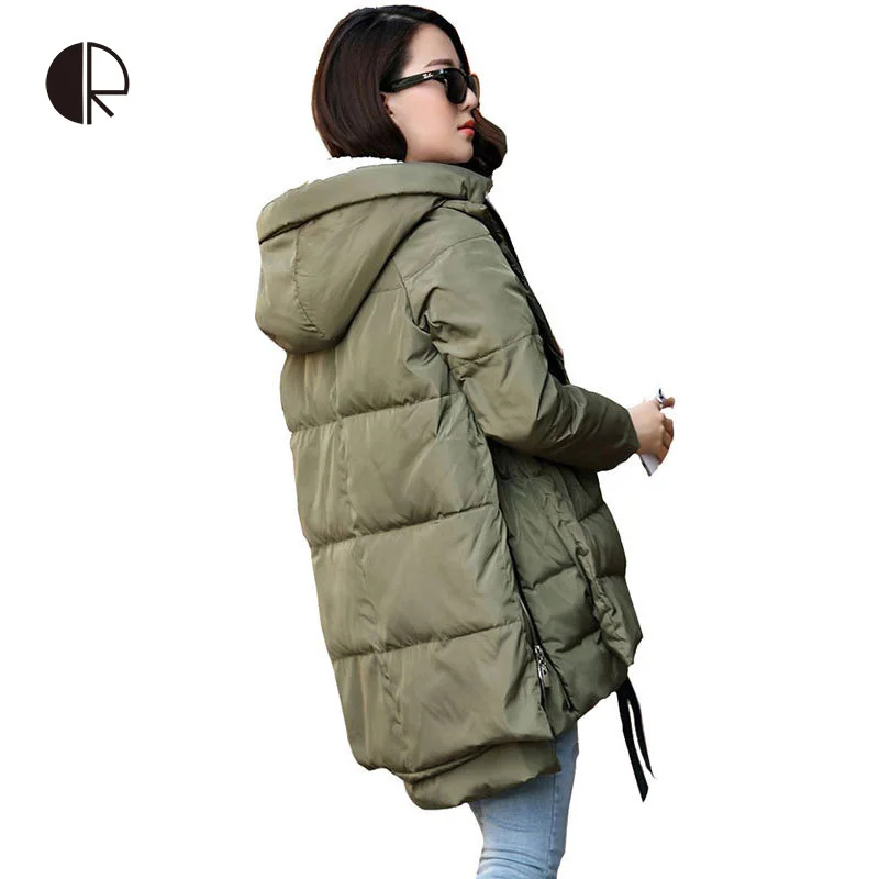 Winter Coats And Jackets Woman 2016 Down Casual Winter Jacket Plus Size M-XXXL Hooded Coat Long Style Parka Womens Jackets WC747