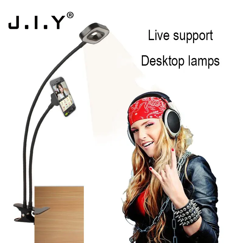 

Sturdy Convenient live Adjustable Tripod Foldable Microphones Stand Holder Desktop Clip Shock Mount Mic Stand For Table Karaoke