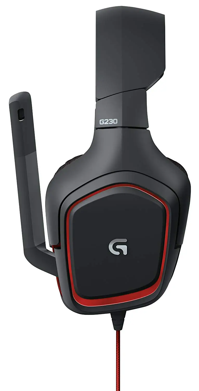 Игровая стереогарнитура logitech G230, игровая стереогарнитура с объемным звуком