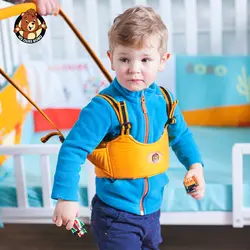 Новый ходунки малыш жгут помощник рюкзак поводок для Для детей обучения ходьбе ребенка пояса ребенок ремни безопасности
