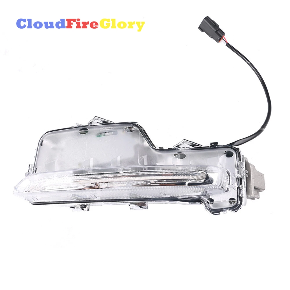 

CloudFireGlory For Volvo S60 2014 2015 2016 2017 2018 Left Front Bumer Fog Light Lamp Clear LED 31434567