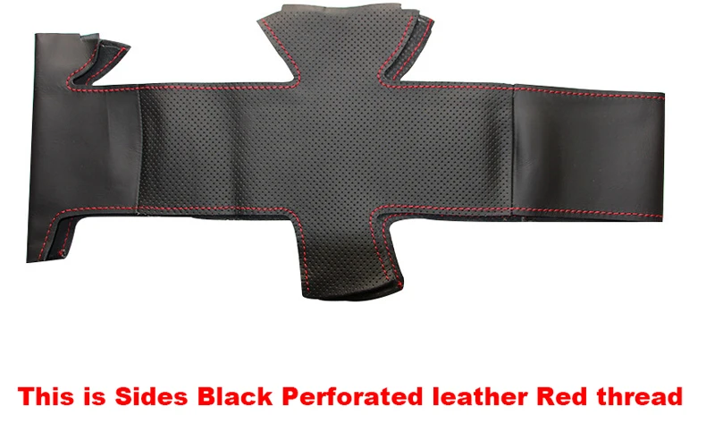 Mewant-Black-Artificial-Leather-Car-Steering-Wheel-Cover-for-Volkswagen-Old-VW-Golf-Polo-Sagitar-Lavida-7