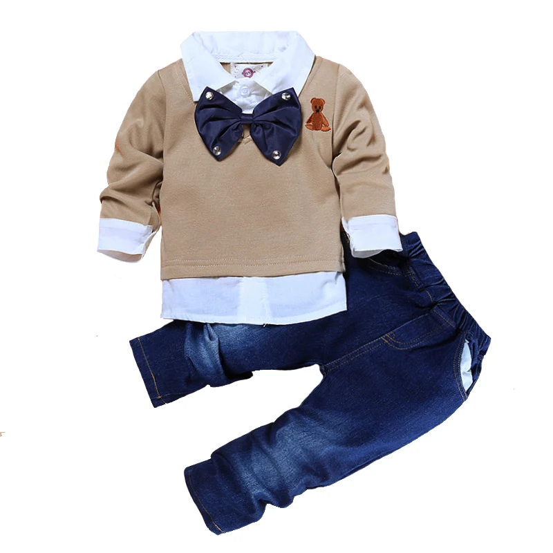 Children Boys Clothing Set Kids Boys Clothes Handsome Spring Full