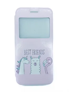 

Stand case Book Animals for Huawei P Smart