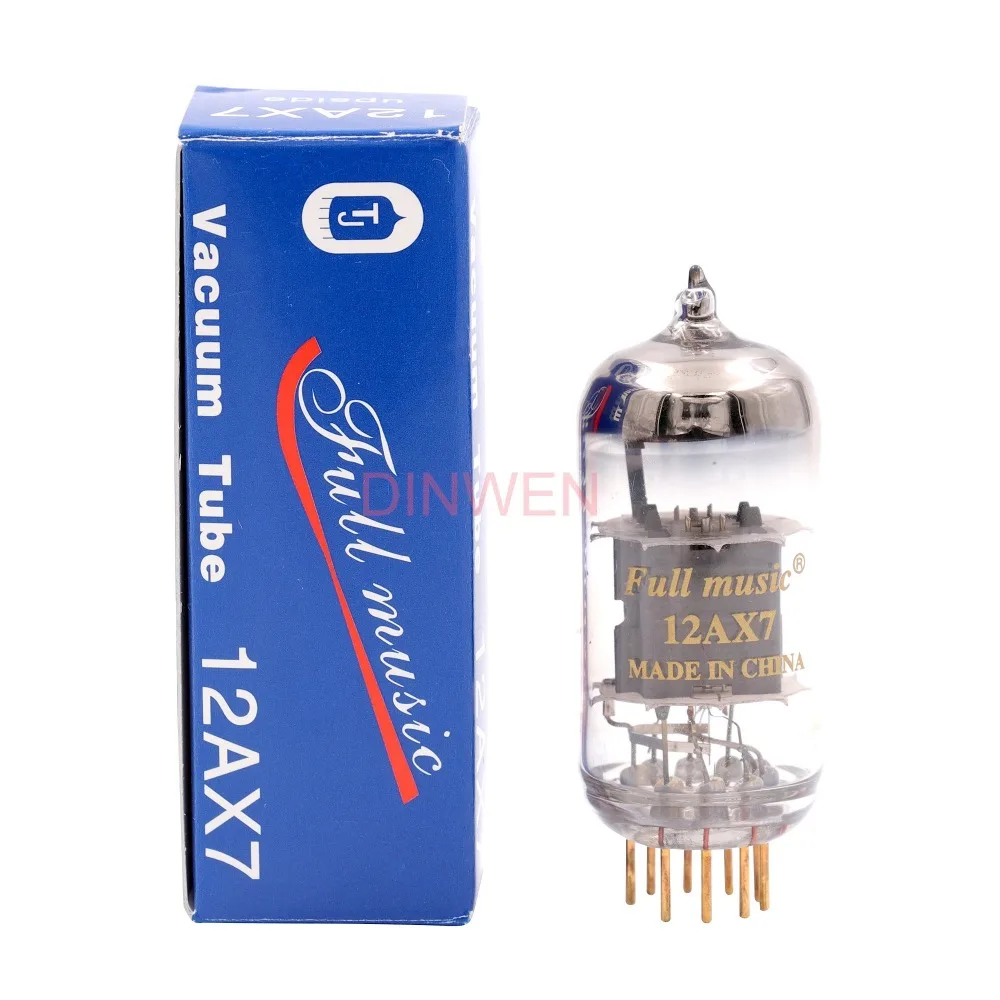 Tubos de Vácuo Tubo de Elétron para Áudio de Alta Fidelidade do Vintage Tubo de Guitarra Fone de Ouvido Fullmusic Pré-amplificador Microfone tj 12ax7 Ecc83 Amp - Image 2
