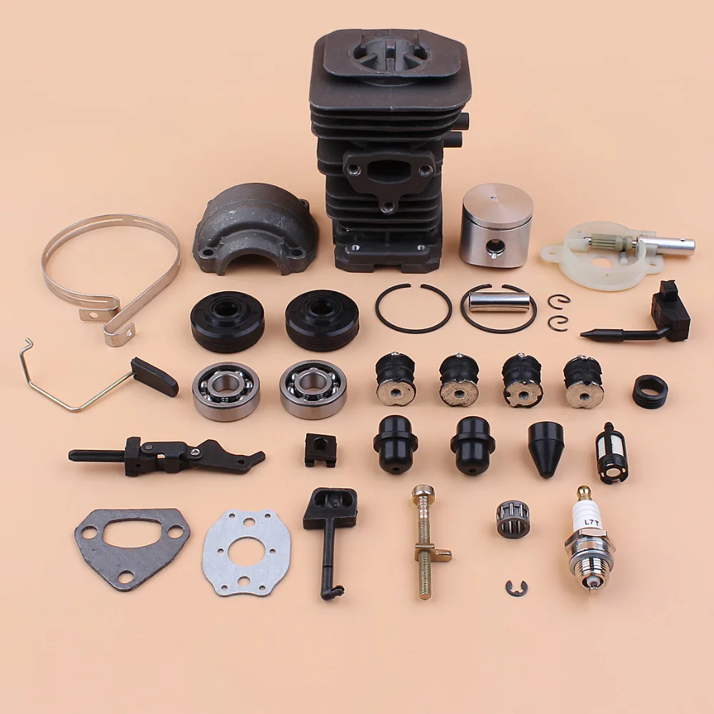 38mm Cylinder Piston Bearing Oil Seal Annular Buffler Oil Pump Kit For