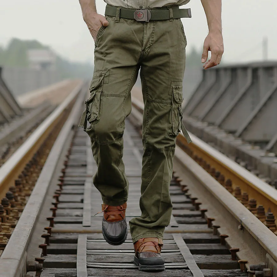 mens cargo trousers uk