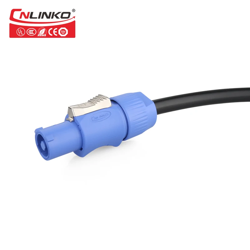 Cnlinko соединитель Powercon M24 3 Pin 500V 20A DC видео аудио разъем водонепроницаемый IP67 для