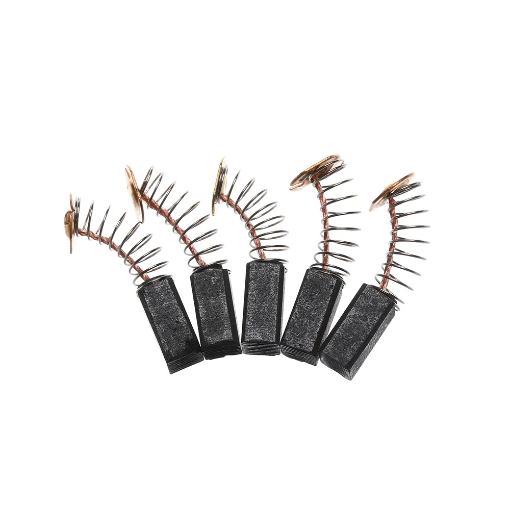 5 Pcs Mini Drill Electric Grinder Replacement Carbon Brushes Spare Parts For Electric Motors Rotary Tool Generic Carbon Brushes