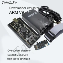 JLINK V9 Simulator Downloader STM32 ARM MCU Development Board Burns V8 Debugging Programmer