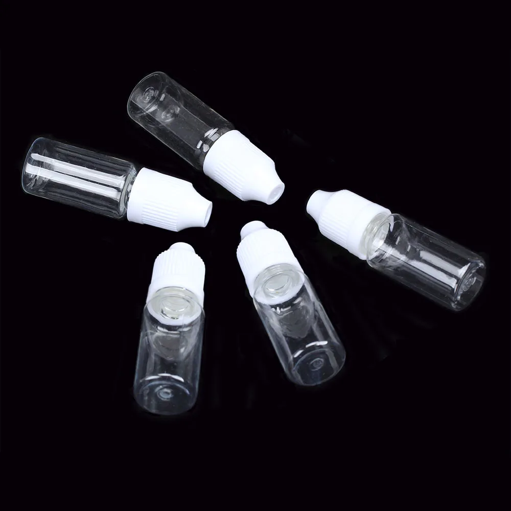 20pcs/lot POM Needle 10ml Dropper Bottle Eliquid Vape Liquid Squeeze