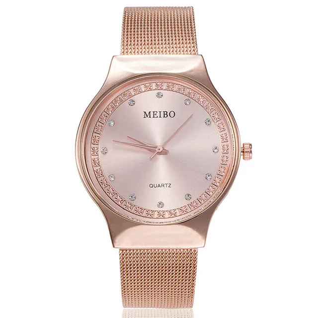 Fashion Women's Bracelet Watches Rhinestones Case Shell Surface Ladies Clock Ros Fashion Women's Bracelet Watches Rhinestones Case Shell Surface Ladies Clock Ros