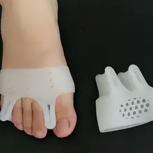 Медицинский силиконовый корректор вальгусной деформации большого пальца ноги выпрямитель для передней части стопы облегчение боли, бурсит больщого пальца стопы