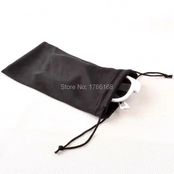 

9*17cm 170gsm Black Microfiber Sunglasses eyewear Pouch Spectacle Glass Cloth Bag Pouch 50pcs/lot custom glasses pouch available