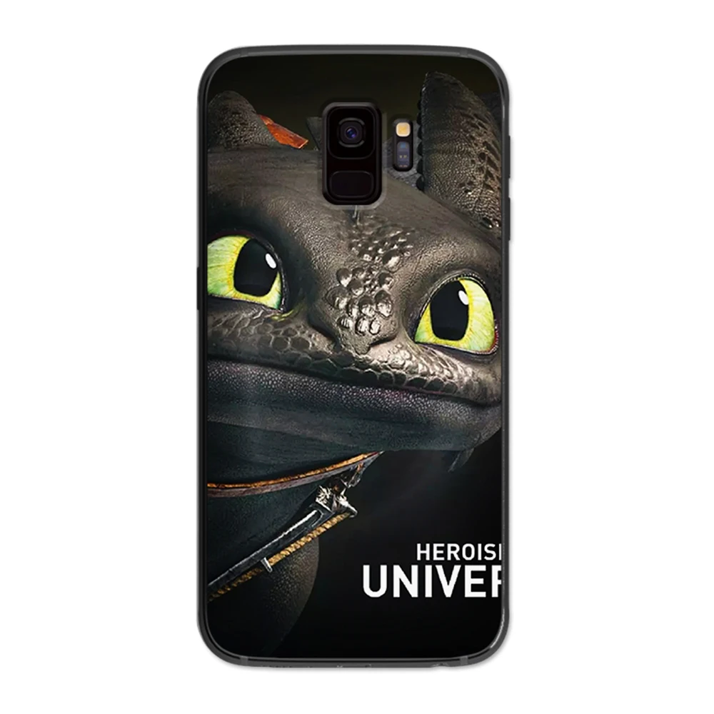 Как приручить дракона мягкий чехол для телефона Samsung Galaxy S6 S7 S8 S9 S10e Plus Note 8 9