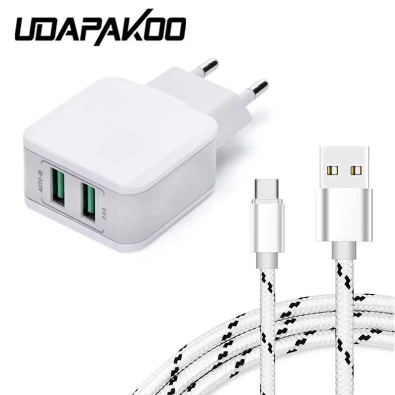 Металлический корпус 1 м usb Type C кабель для samsung Galaxy S8 Xiaomi mi6 mi5 lg g6 zuk z2 + 2.5A Быстрая