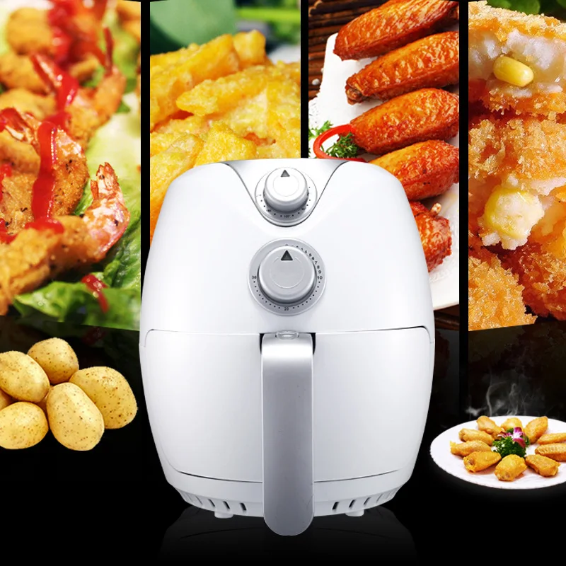 Электрическая воздушная фритюрница 220 В для домашнего использования глубокая