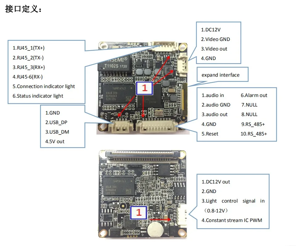 4K 12MP Starlight UHD IP PTZ сетевая ip-камера модуль Плата с 3-кратным зумом 3,6-11 мм Моторизованный объектив sony IMX226 модуль камеры onvif