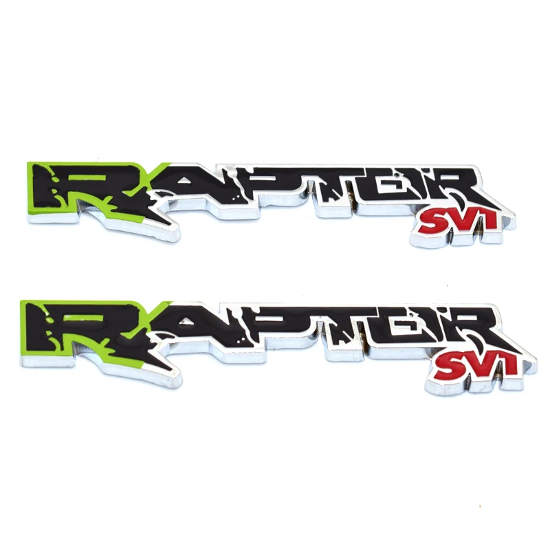 3D SVT Raptor Symbol Car Styling Body Emblem Sticker for New 150 SVT Raptor