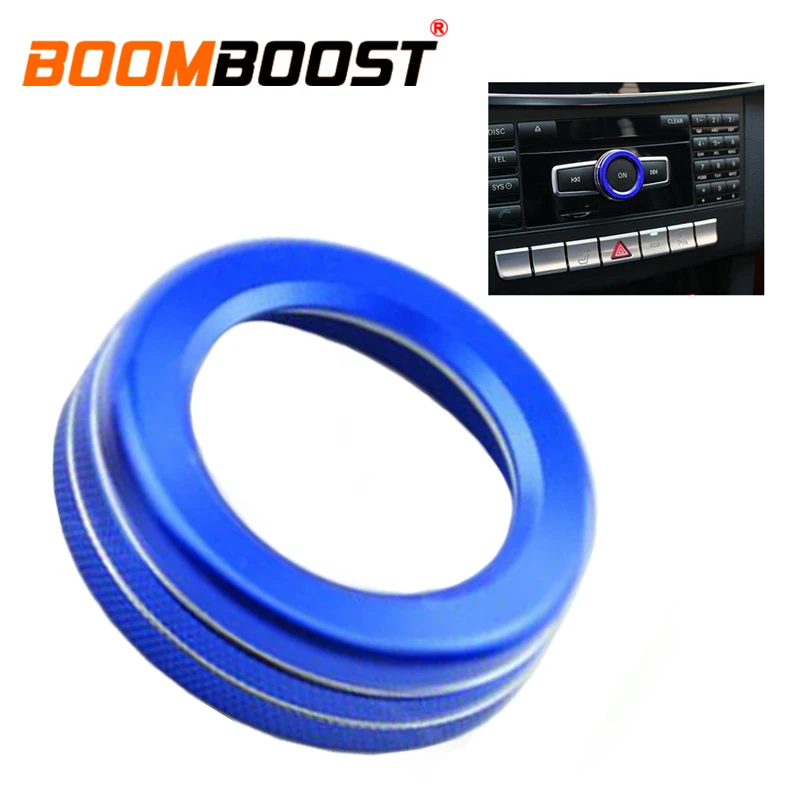 FOR Benz AB class E GLA GLK ML GL Volume knob Decorative ring stickers high quality 3 colors to choose | Автомобили и мотоциклы