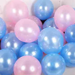 100 шт. 1.5gpc розовый жемчуг воздушный шар латекса 21 Цвета надувные свадебные украшения воздушный шарик Happy День рождения поставляет воздушные
