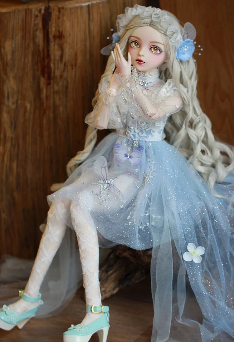 Bebe reborn bjd шарнирная кукла подарки для девочки ручная роспись макияж полный