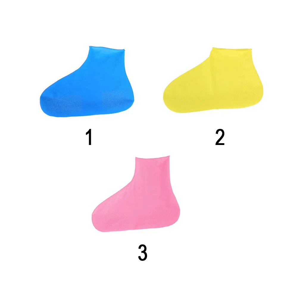 Waterproof Rain Reusable Shoes Covers All Seasons Slip-resistant Rubber Rain Boot Overshoes Men&Women Shoes Accessories #01 Waterproof Rain Reusable Shoes Covers All Seasons Slip-resistant Rubber Rain Boot Overshoes Men&Women Shoes Accessories #01