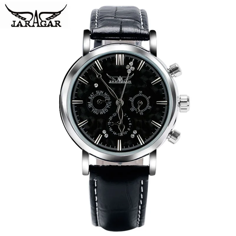 JARGAR Analog Men Wristwatch Modern New arrival Dress Women Automatic Mechanical Watch Day Date Fashion Relogio 3