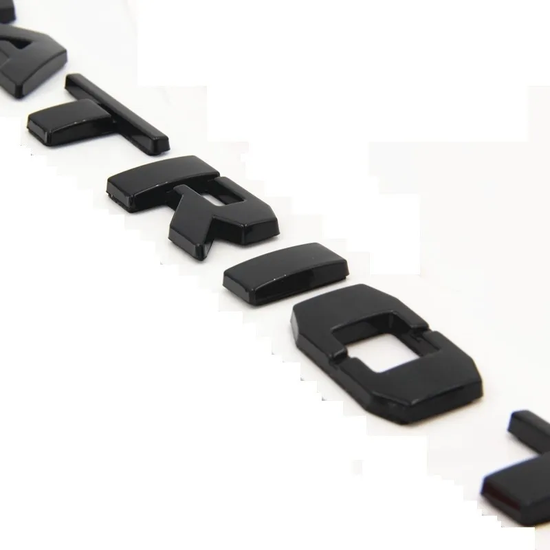 Etiqueta para Jeep Chrome Gloss Preto Vermelho Letras Palavra Patriot Fender Tronco Tampa Emblema Emblemas 7 Automóveis e motos