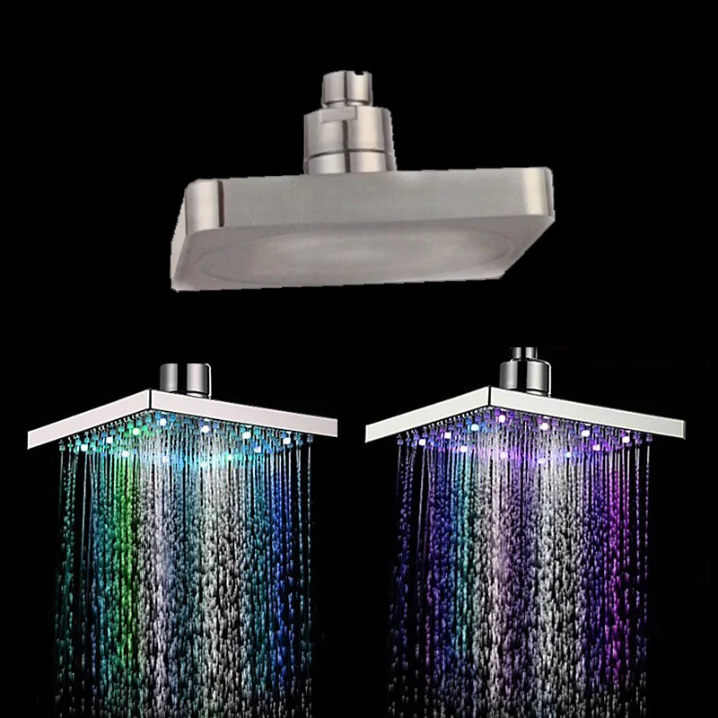 Automatic Colors Changing Water Saving Led Shower Head Colorful