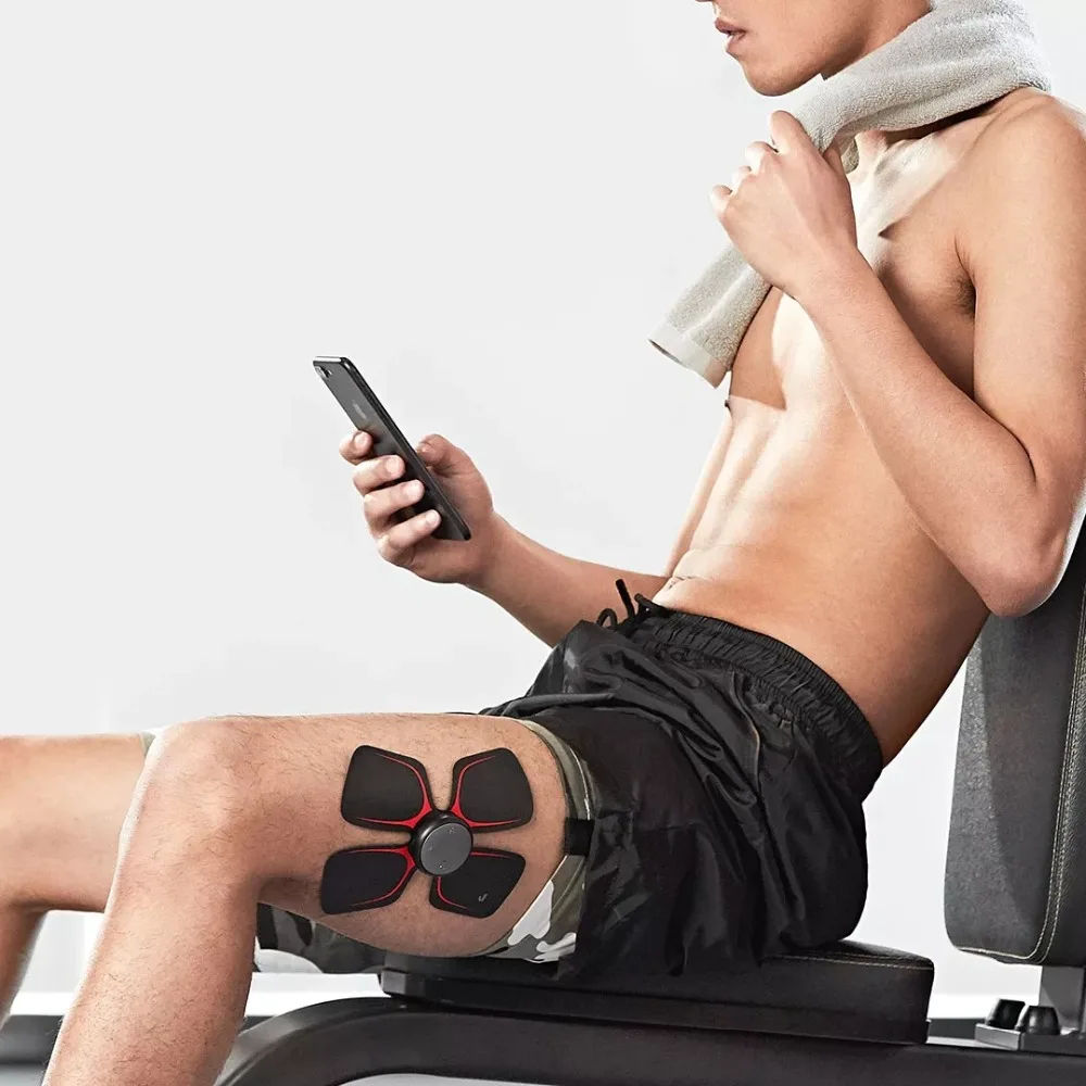 Xiaomi Leravan LF H105 массаж с четырьмя колесами Волшебная наклейка Электрический массажер электрический стимулятор расслабляющий мышцы тела