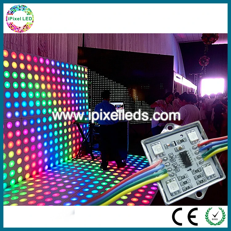 

led disco dance floor lights,3535 digital square Pixel module