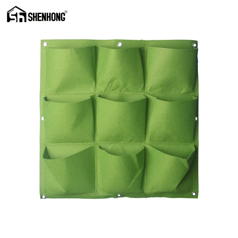 

Multiple Styles Vertical Grow Bag Gardening Wall Hanging Felt Bonsai Bags Flowers Growing Pot Growing Bags