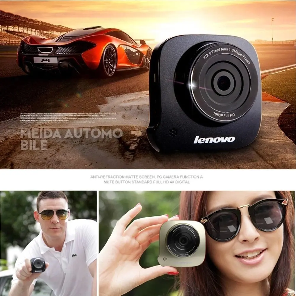 

Lenovo V35 2.4'' Dash Cam FHD 1.3MP 120 Wide Angle Wide Angle Dashboard Camera Video Recor