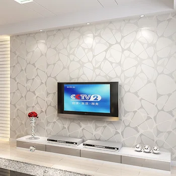 

Modern Minimalist Wallpaper 3D Stereo White Geometry Fashion Wall Paper Dining Room Living Room TV Background Wall Home Decor 3D