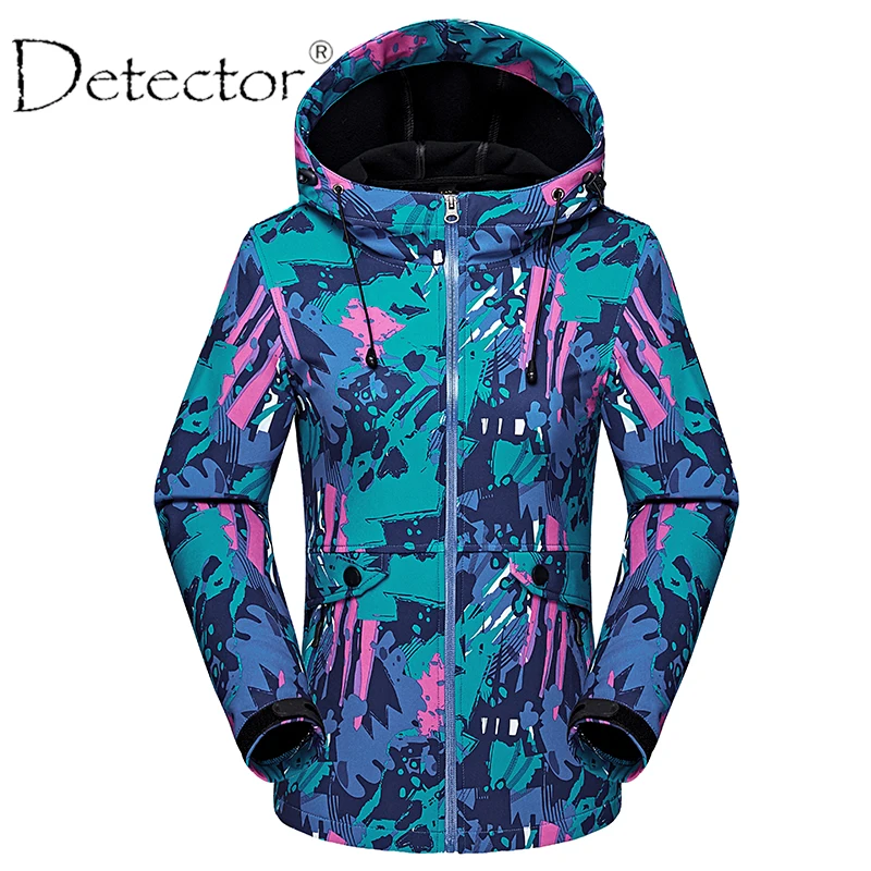 Женская теплая ветровка с защитой от ветра и флиса|softshell jacket|softshell jacket waterproofhiking